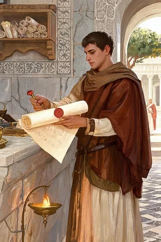 Augustine 名字源頭意象圖
