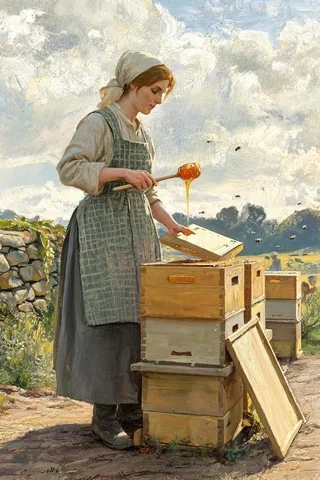 Honey 名字源頭意象圖
