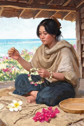 Keilani 名字源頭意象圖