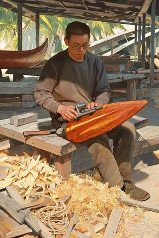 Koa 名字源頭意象圖