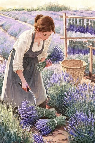 Lavender 名字源頭意象圖