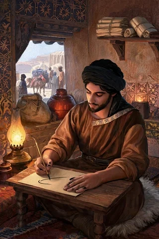 Mohammad 名字源頭意象圖