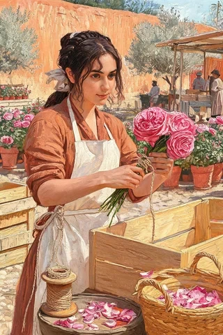 Rosalia 名字源頭意象圖