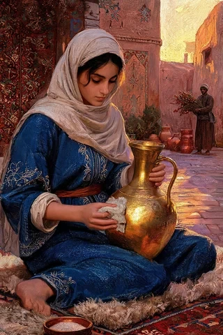 Zahra 名字源頭意象圖